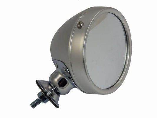 Downton Style Alloy Wing Mirror For Classic Cars, Universal Fit Part Number JH319S - BMC Parts